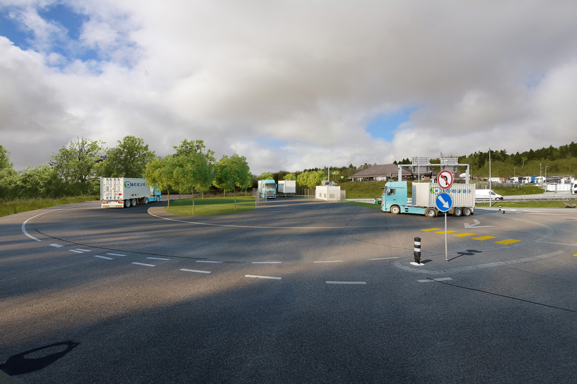 Socar weiht erste Tankstelle für Wasserstoff an Autobahn ein. Bild: socarenergy.ch